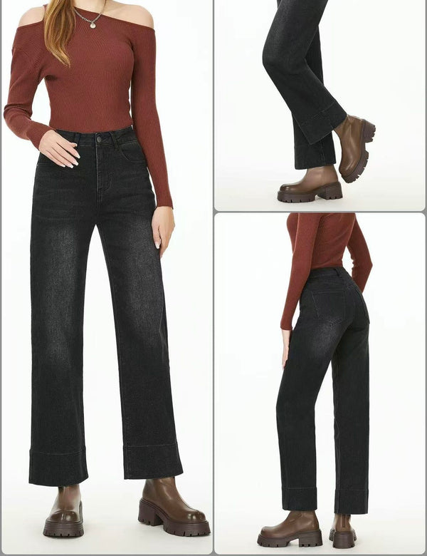 The Oversized Cuff Jean