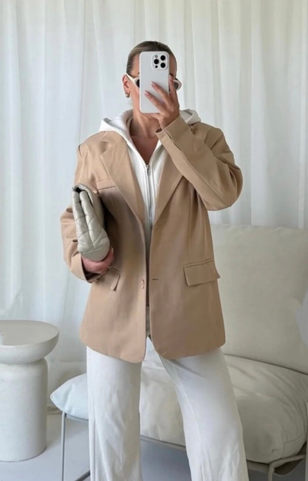 "The Street-Style Longline Blazer"